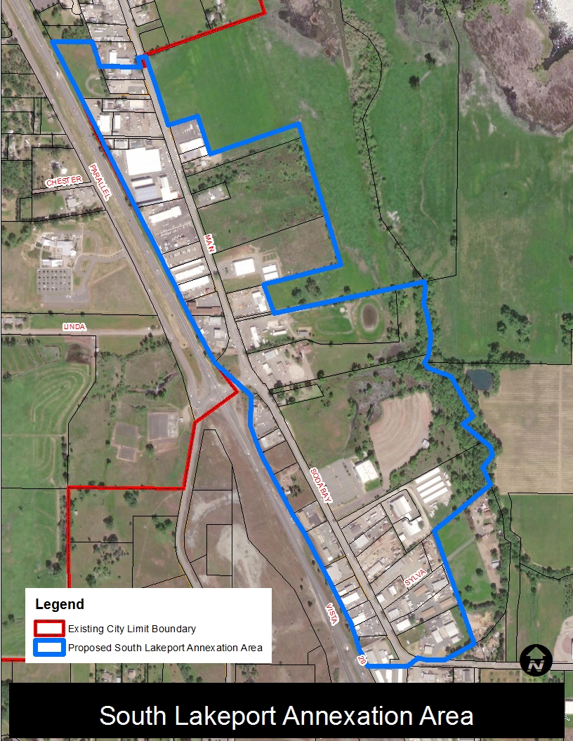 2021 Annexation Area Map